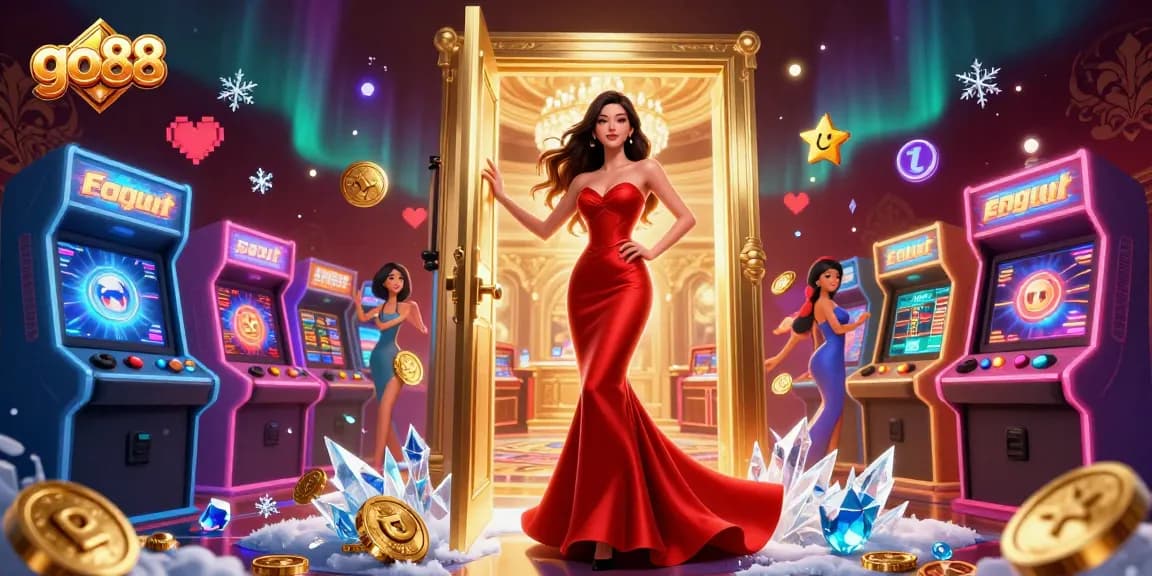 Experience the excitement of go88 casino with vibrant 3D scenes filled with games and stunning visuals.