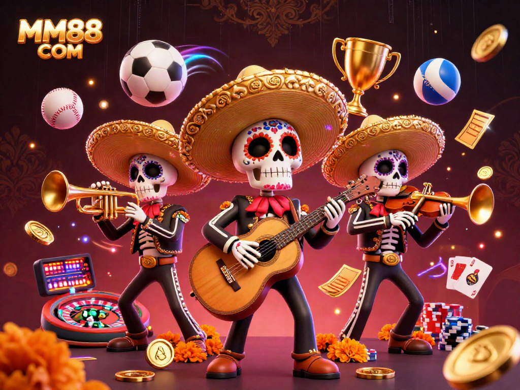 Experience thrilling games at MM88 COM with dynamic casino action and vibrant mariachi energy.