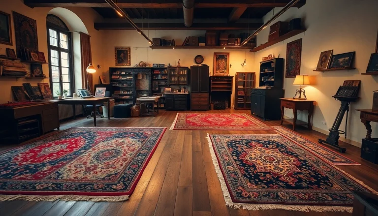 Restauro Tappeti milano showcasing intricate carpet restoration process in a warm, inviting studio.