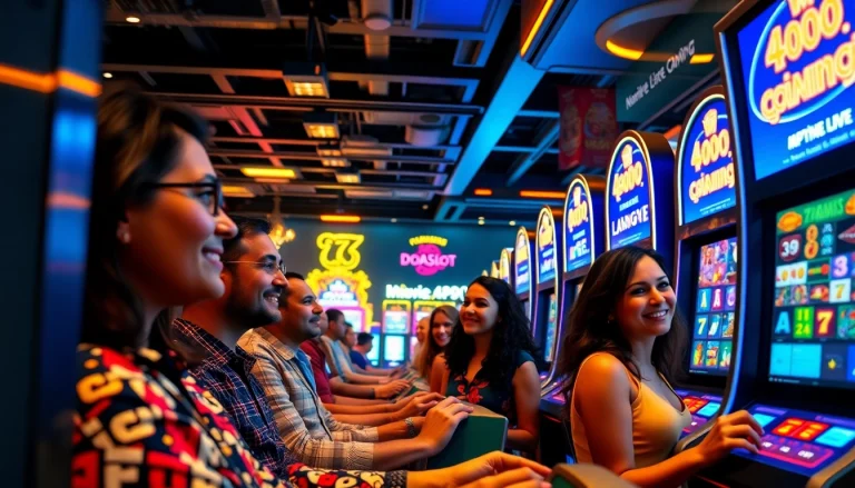 Experience the thrill of online gaming with doaslot login at vibrant slot machines.