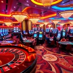 Players enjoying exhilarating casino experiences at MM88 tables and slot machines.