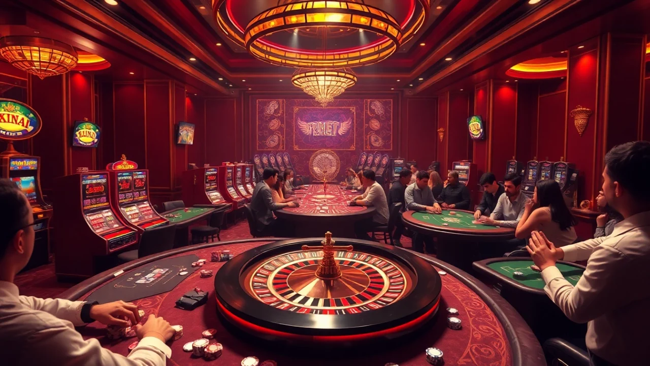 Experience the thrill of online gambling at https://f168.studio/ with luxurious casino elements.
