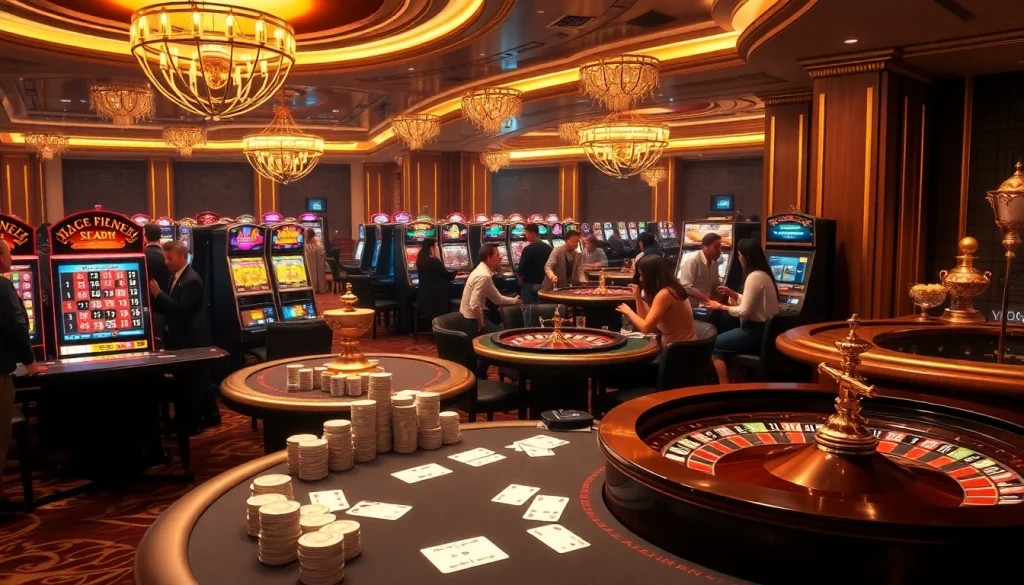 Experience thrilling gameplay at https://vz99e.com with vibrant casino visuals filled with excitement.