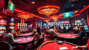 Experience the thrill of online gaming at ev88win.live with engaging gaming tables and vibrant atmosphere.