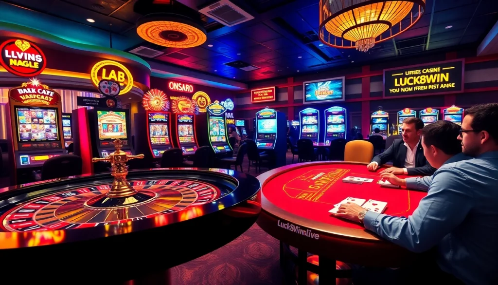 Experience the excitement of online gambling at luck8win.live with vibrant casino games and engaging players.