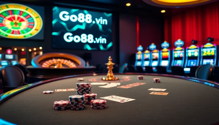 Join in the excitement at Go88vn.blog with vibrant poker action and lively casino atmosphere.