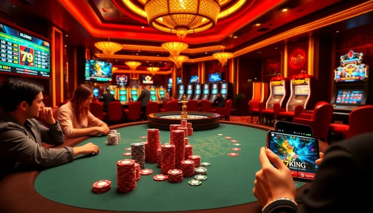 Experience thrilling gaming vibes with poker and roulette in 79king png's casino atmosphere.