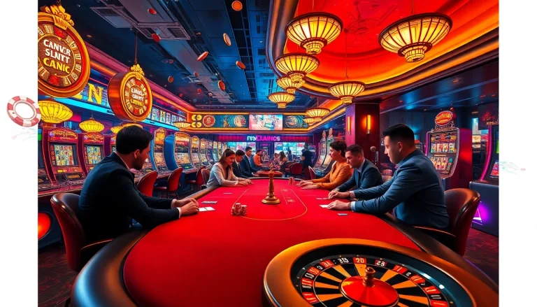 Experience the thrill of winning at 69vn.gb.net with vibrant casino visuals showcasing poker and slots.