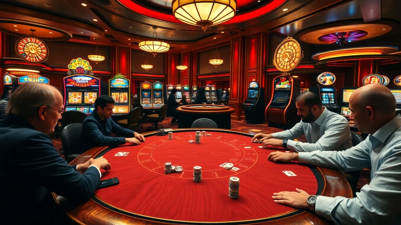 Experience poker excitement at https://1haywin.us.com/ with high-stakes gameplay and vibrant casino ambiance.