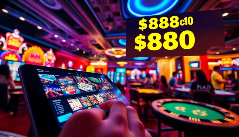 Experience the excitement at bk860s.com with vibrant online gaming scenes and promotions.
