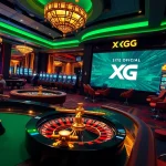 Experience the thrill of gaming on the Site Oficial XXGG with a luxurious casino environment.