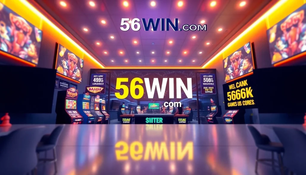 Experience the excitement of online gaming at 56WIN.com, featuring diverse casino games and rewarding bonuses.