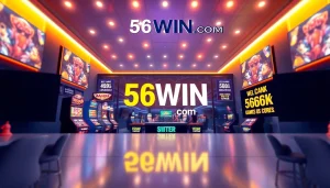 Experience the excitement of online gaming at 56WIN.com, featuring diverse casino games and rewarding bonuses.